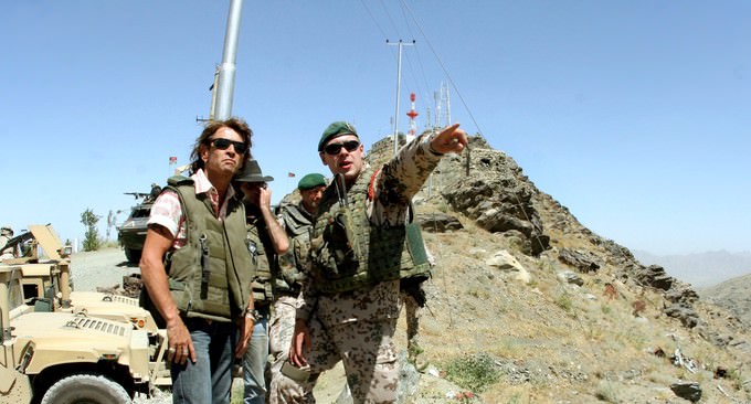 Peter Maffay in Afghanistan