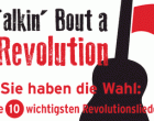 Ergebnis Ihrer Wahl der zehn wichtigsten Lieder der Revolution